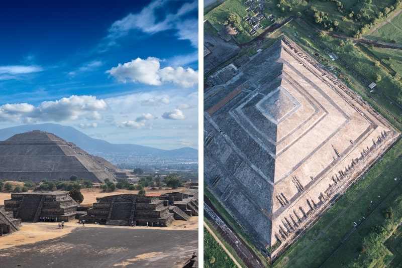 Recorrido de un día completo a las pirámides y templos de Teotihuacán de la Ciudad de México