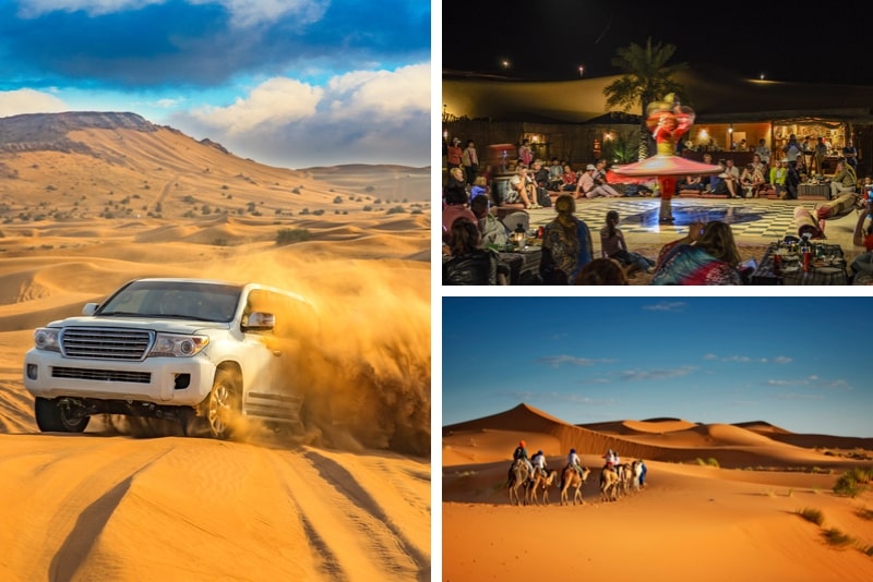 Premium Red Dunes & Kamelsafari mit BBQ im Al Khayma Camp