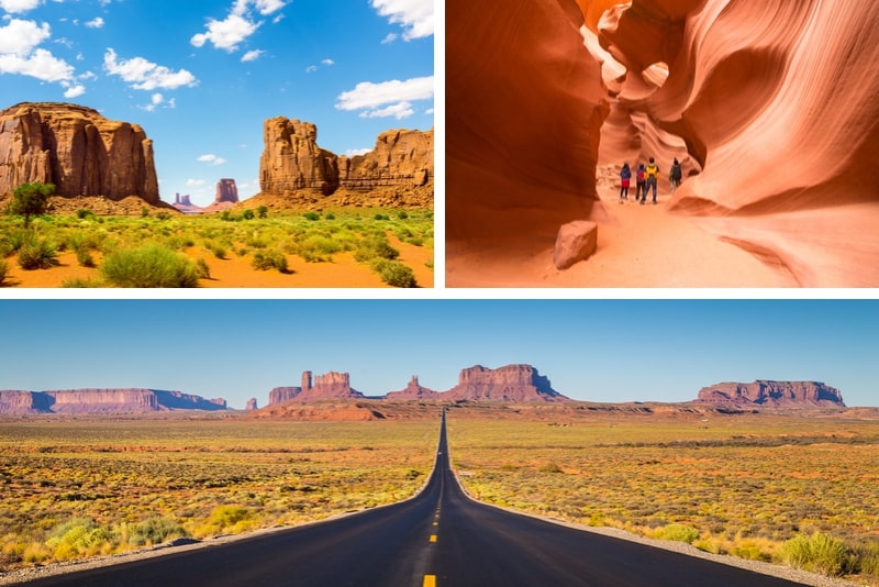 3-tägige Fahrt von Las Vegas zum Grand Canyon, Monument Valley, Antelope Canyon und Zion National Park
