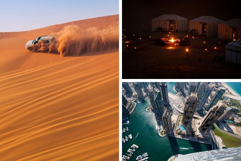 Dubai Super Saver City Sightseeing Tour et Desert Safari