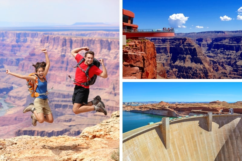 Grand Canyon West Rim und Hoover Dam Tour ab Las Vegas mit optionalem Skywalk