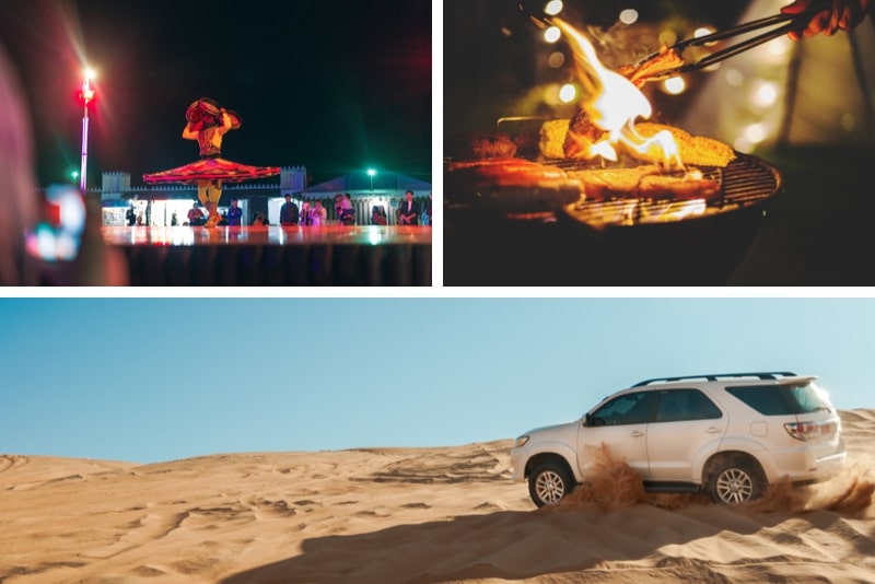 Red Dune Desert Safari avec dîner barbecue et divertissement en direct