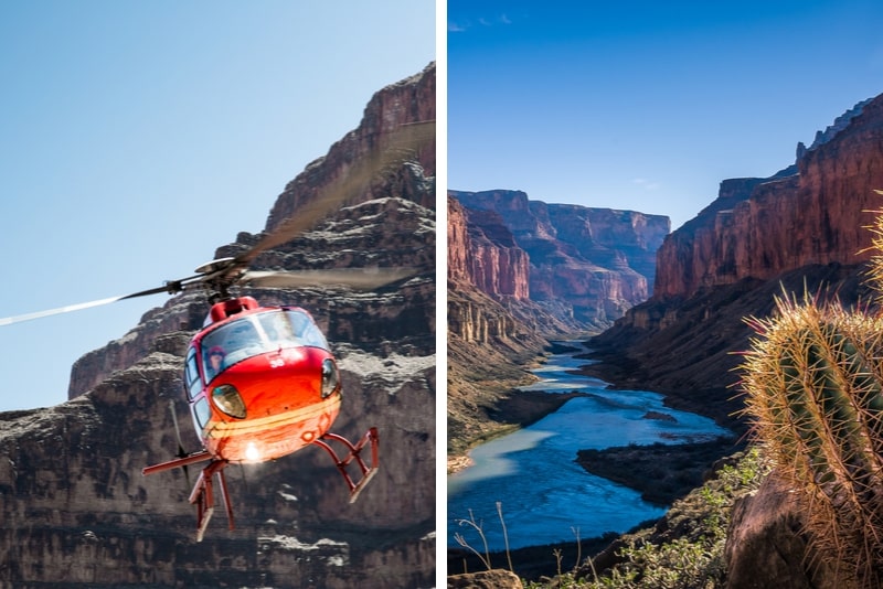 Grand Canyon South Rim Bus & Helicopter Tour