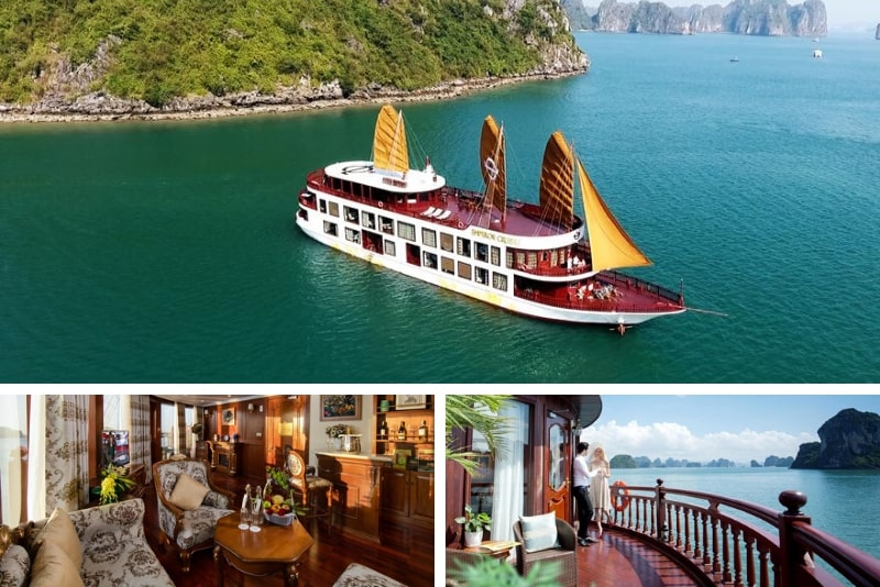 Emperor Cruises Ha Long # 14 Halong Bay cruceros de lujo