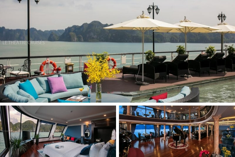Le Theatre Cruises - Wonder on Lan Ha Bay # 9 Halong Bay cruceros de lujo
