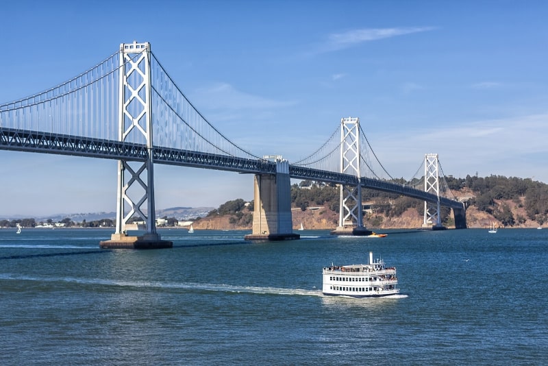 San Francisco bridge to bridge boat tours