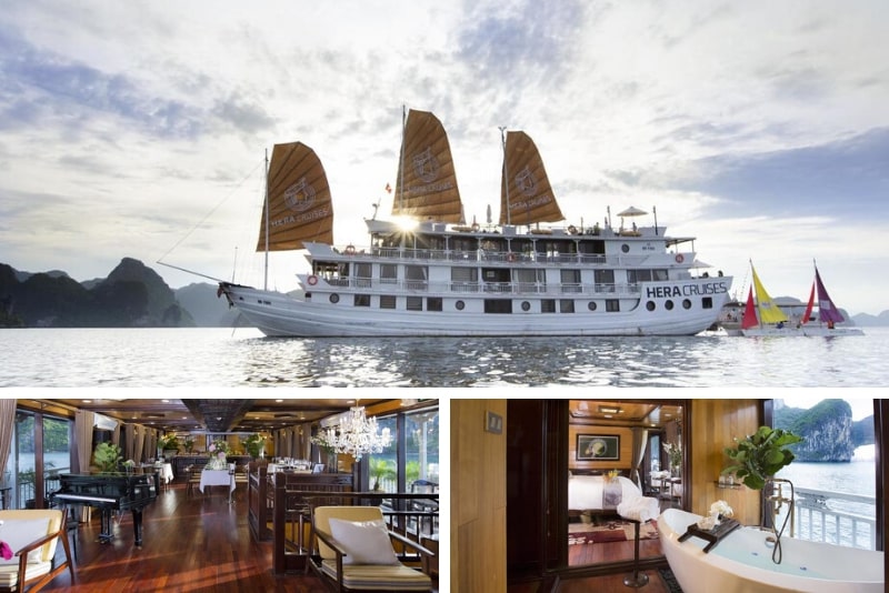Ultralux Hera Cruise # 21 Halong Bay cruceros de lujo