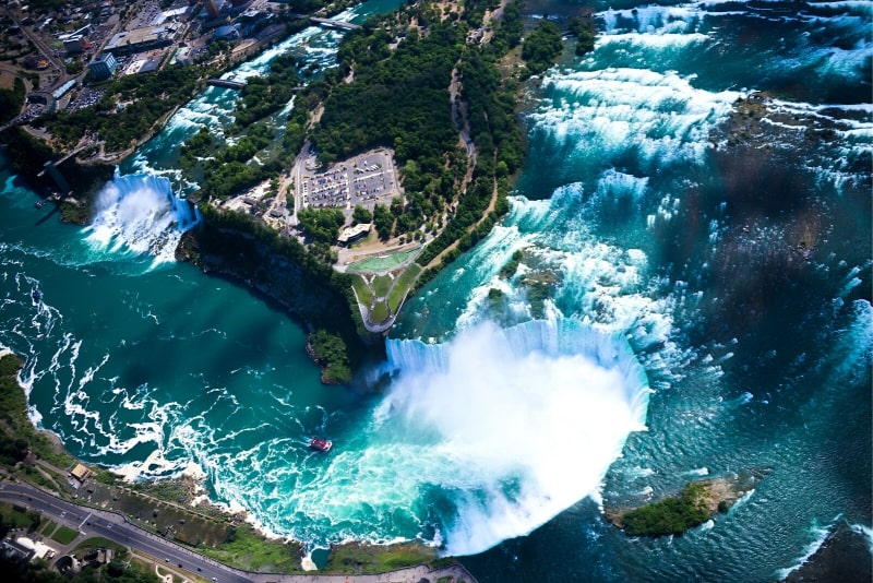 Les chutes du Niagara en une journée: visite de luxe des côtés américain et canadien