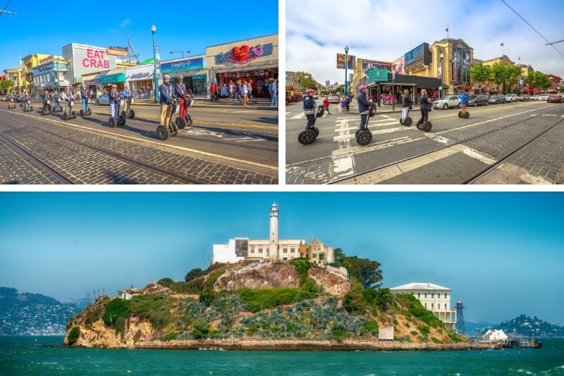 San Francisco VIP Segway Tour and Alcatraz Ticket Combo