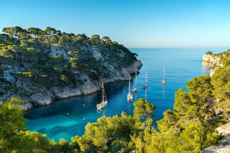 Calanques National Park day trips from Marseille