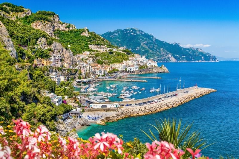 Von Neapel aus: Führung durch Positano, Amalfi und Ravello