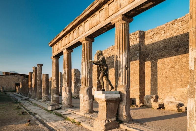 Gita di un giorno archeologico di Pompei e Napoli da Roma