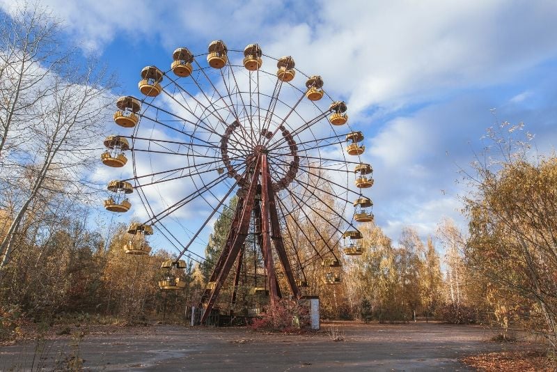 amusement park in Chernobyl