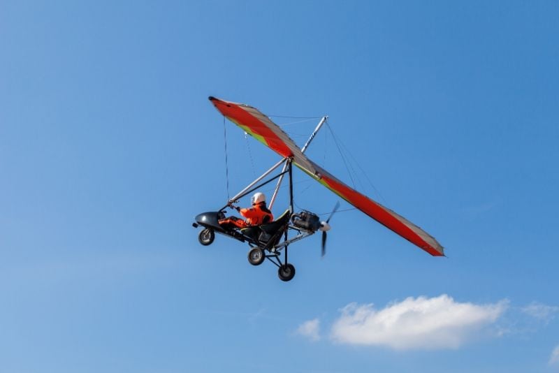 microlight flying