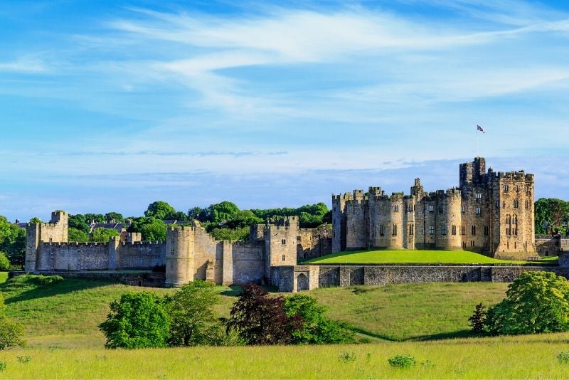 Alnwick Castle, England - best castles in Europe