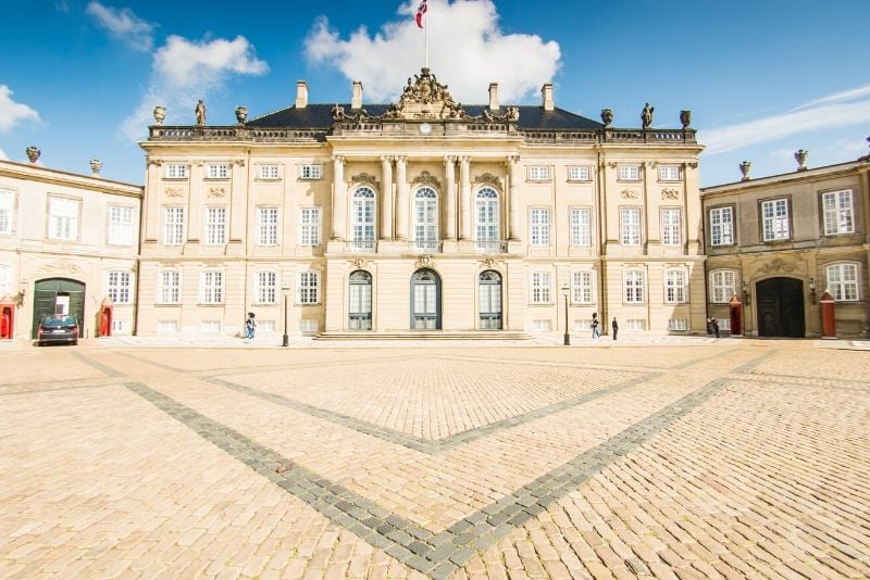 Amalienborg Palace, Denmark - best castles in Europe