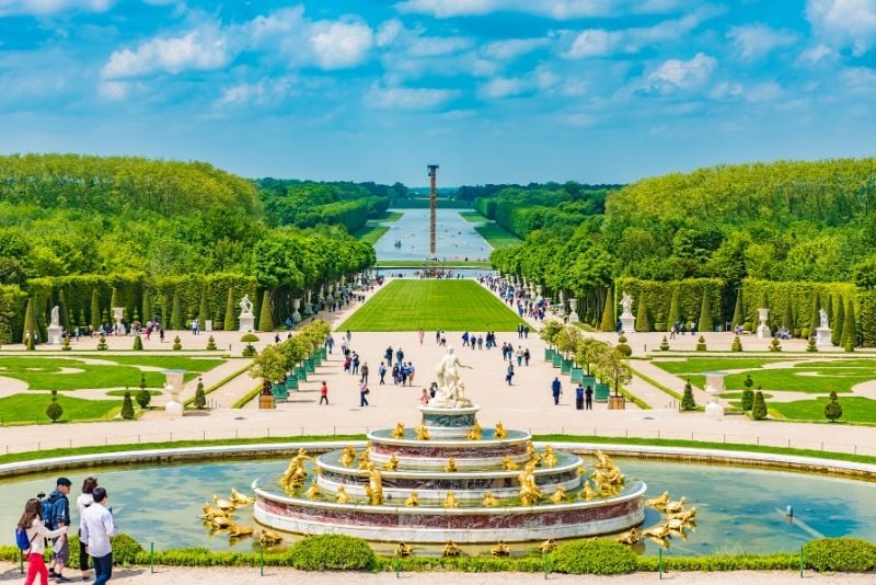 Sorties autour de Paris au château de Versailles 