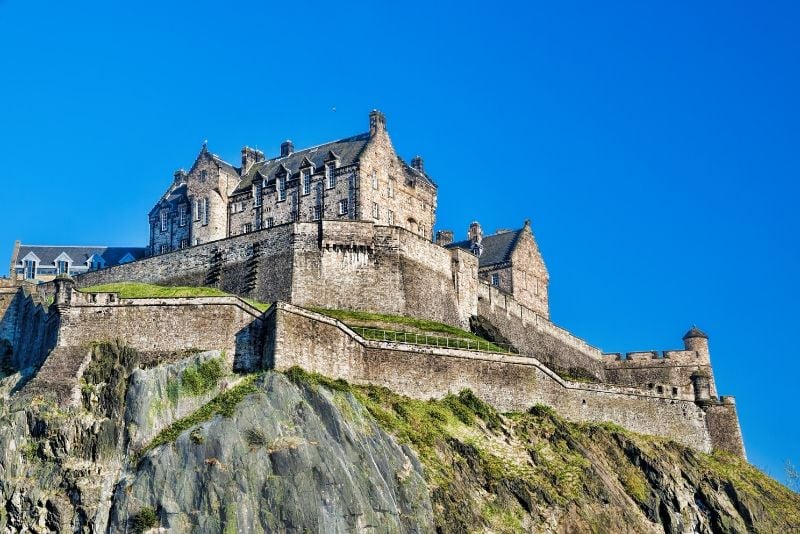 Edinburgh Castle, Scotland - best castles in Europe