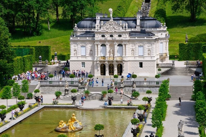 Linderhof Palace, Germany - best castles in Europe