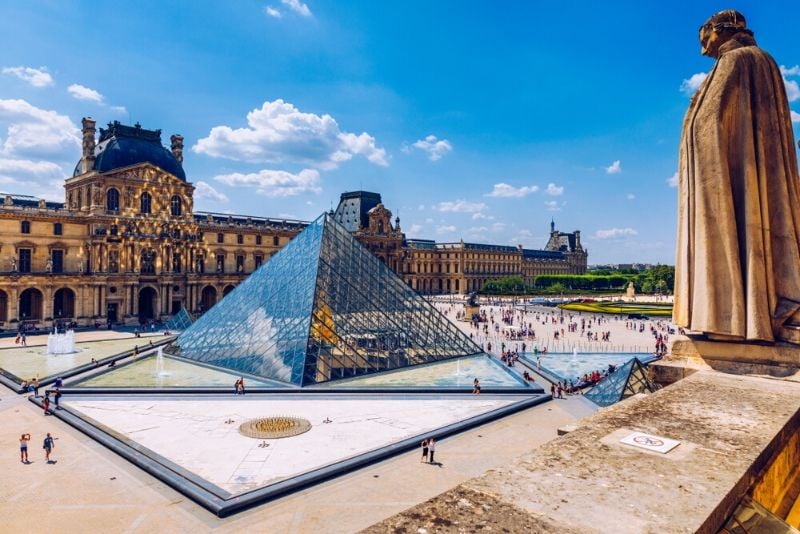 Louvre Palace, France - best castles in Europe