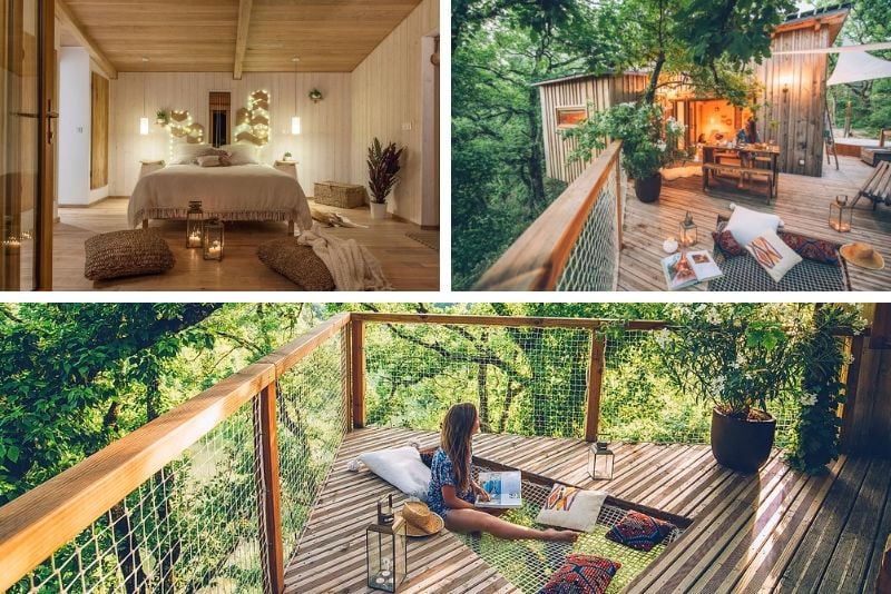Offrez vous un séjour insolite dans une cabane et spa- #28 Hébergements insolites en France