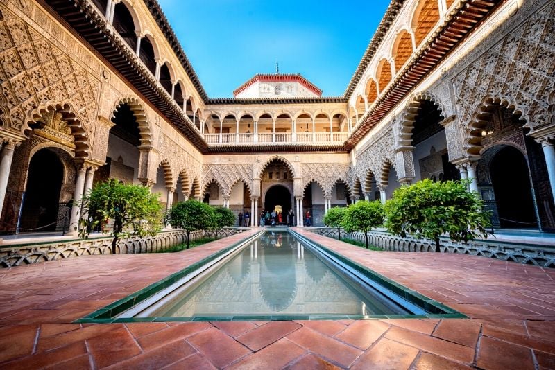 Real Alcazar of Seville, Spain - best castles in Europe