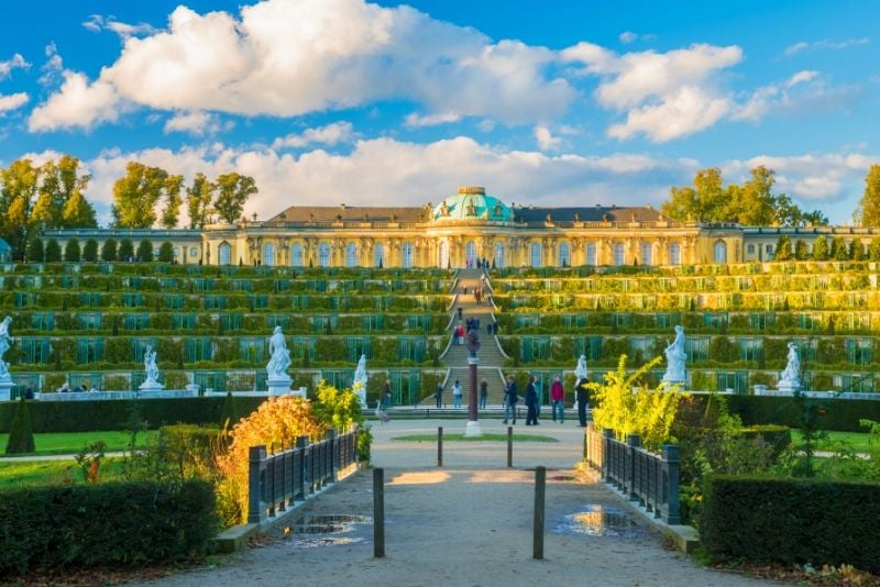 Sanssouci Palace, Germany - best castles in Europe