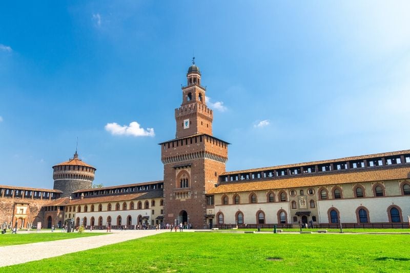 Sforza Castle, Italy - best castles in Europe