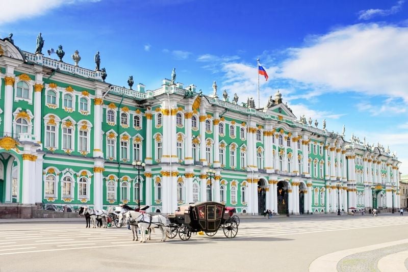 Winter Palace , Russia - best castles in Europe