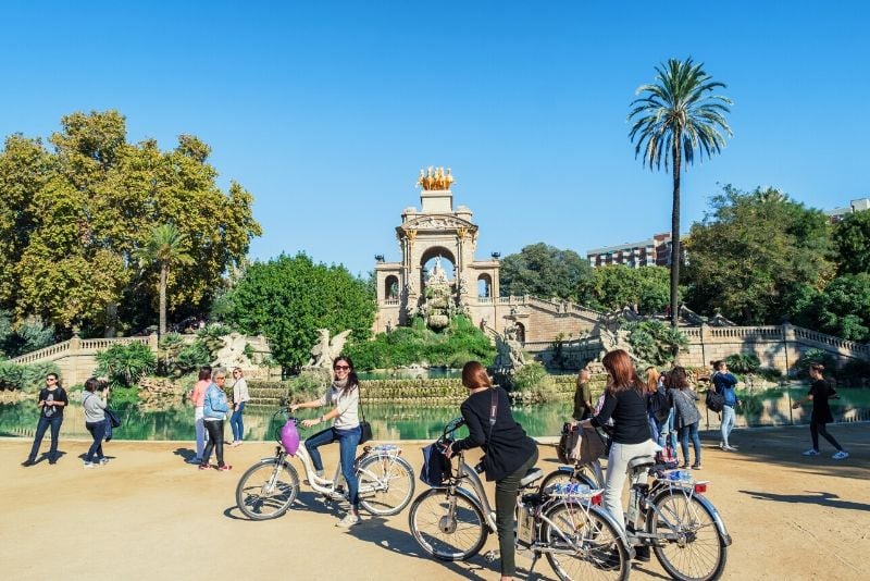 Kostenlose Radtour durch Barcelona