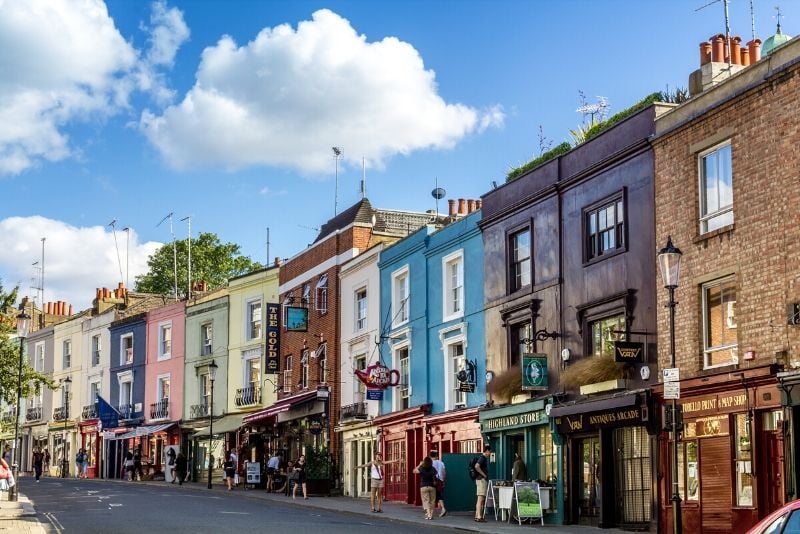 Tour a piedi gratuito di Notting Hill