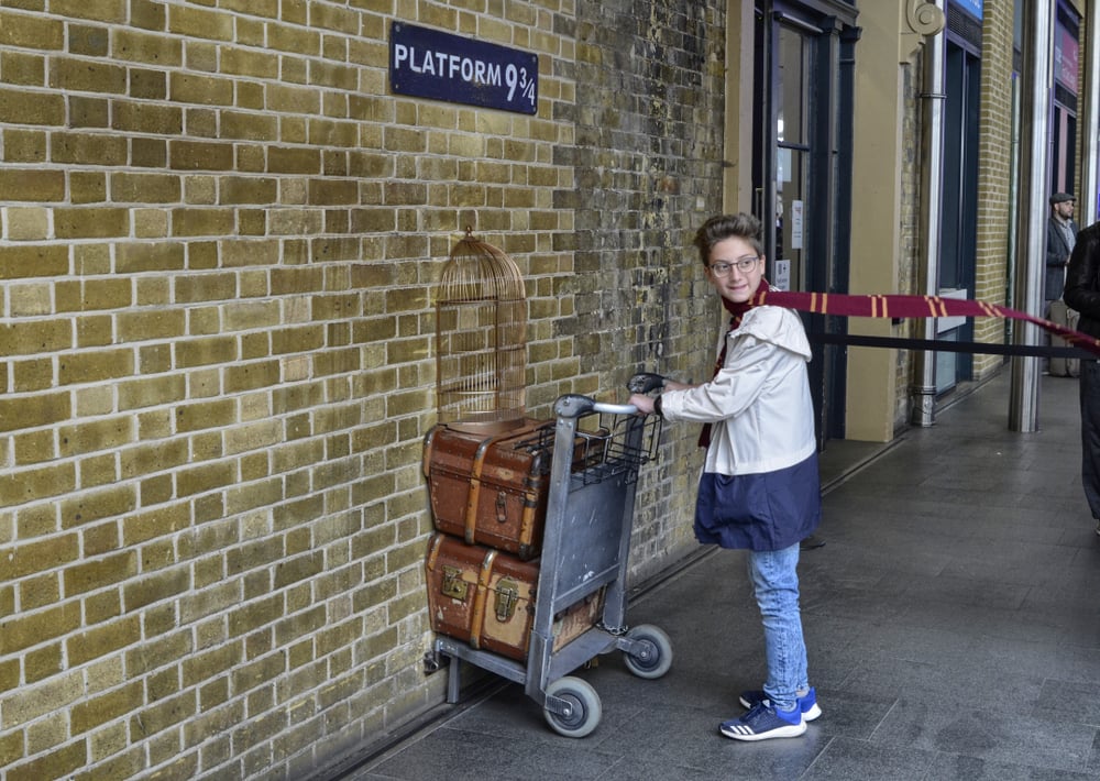 Plataforma 9 3-4 - Harry Potter Tours privados