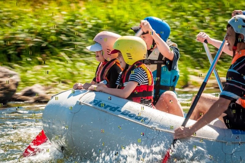 rafting with kids in Bali