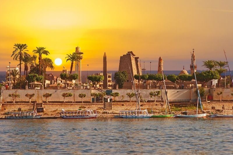 Sehenswuerdigkeiten waehrend einer Nilkreuzfahrt