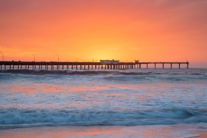 Ocean Beach Pier in San Diego, California
