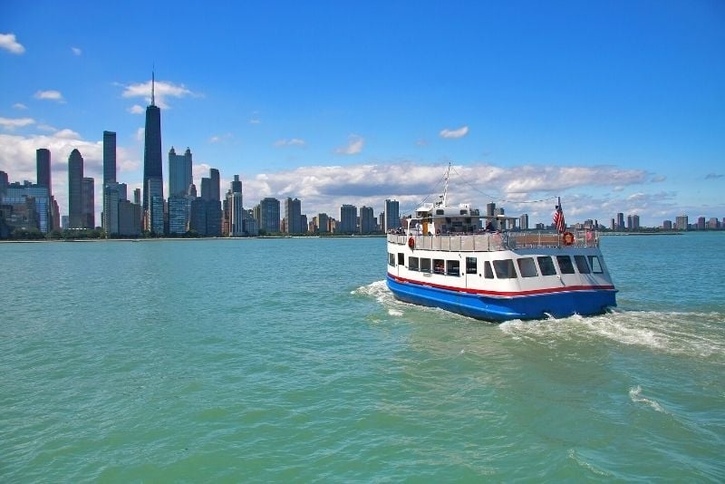 Lake Michigan sightseeing boat tour