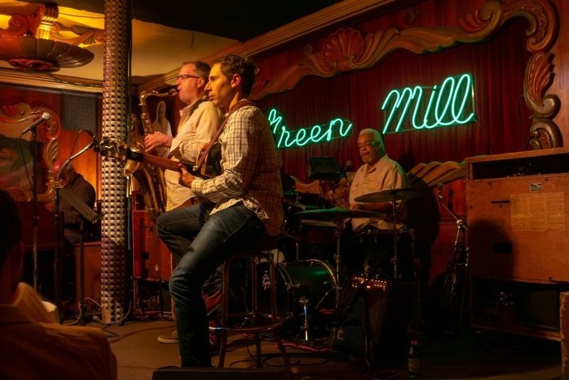 The Green Mill jazz club, Chicago