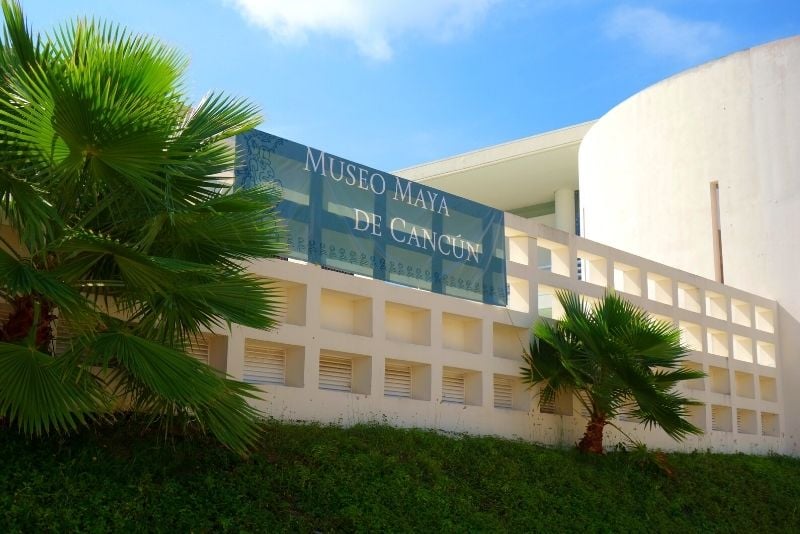 Il Museo Maya, Cancun, Messico