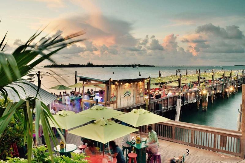 best beach bars in Key West