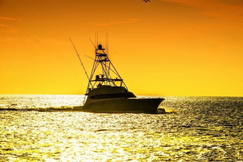 offshore fishing in Cancun, Mexico