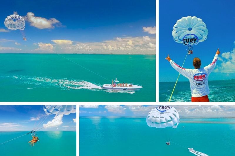 parasailing in Key West