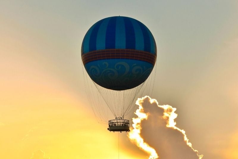 sunrise hot air balloon ride, Orlando