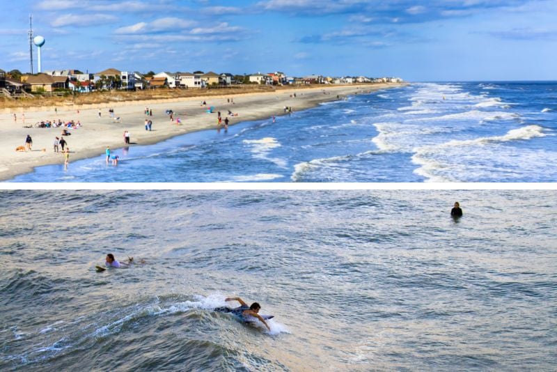 surf lessons in Charleston