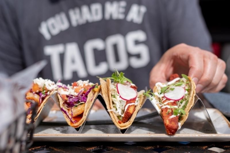 tour gastronomico di tacos a Cancun, in Messico