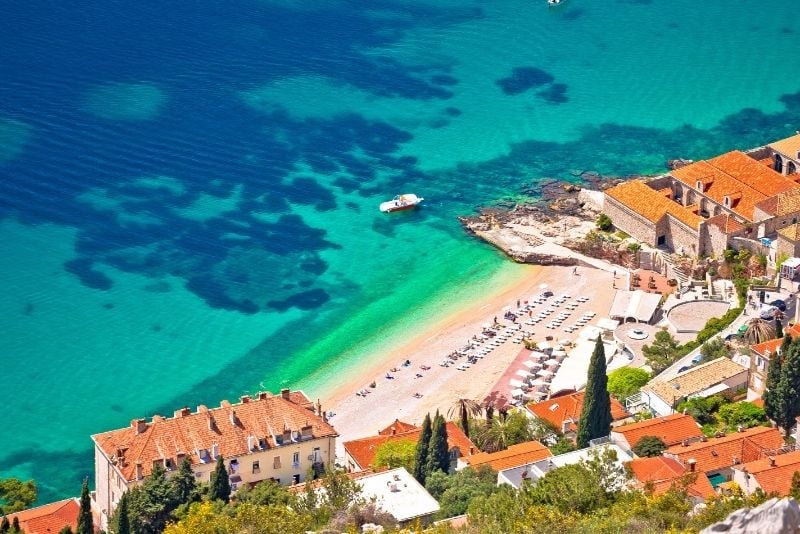 Plage de Banje, Dubrovnik