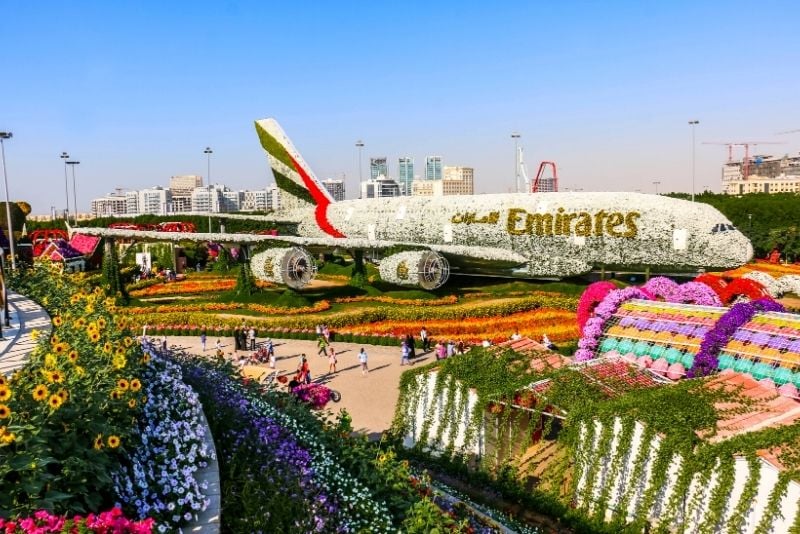 Jardin Miracle de Dubaï