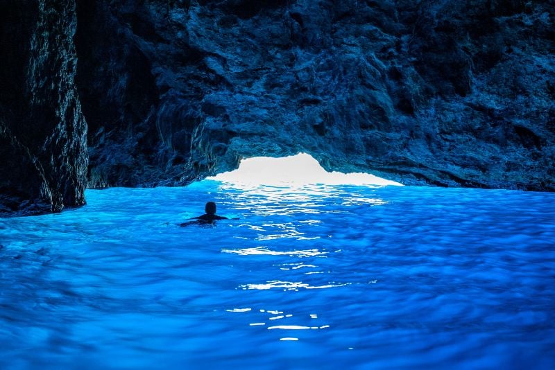 Dubrovnik Blue Cave, Croatia