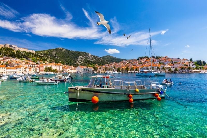 Excursion en bateau sur l'île de Hvar au départ de Split