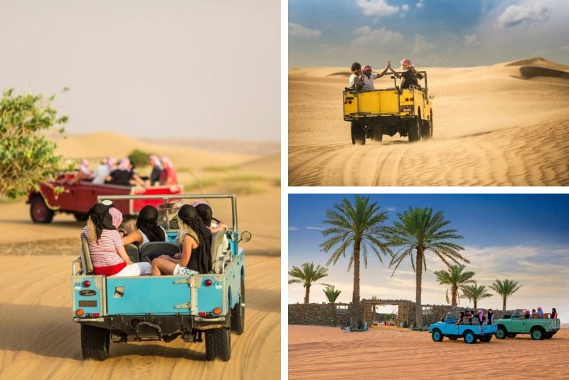 Land Rover tours in Dubai