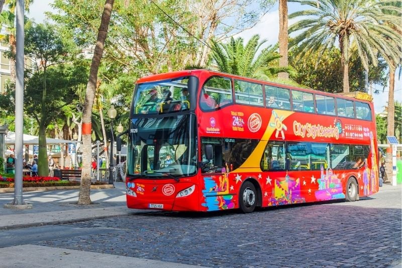 Las Palmas hop on hop off bus tour